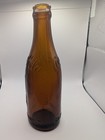 Rare Antique Amber Straight Side Coca Cola Bottle Cleveland Oh Arrow 1912-1915