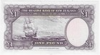 New Zealand 1 Pound  1956-1967    p-159d  Ef 