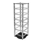 48 Pairs Earring Stand Rotating Acrylic Revolving Spinner New Cards Jewelry