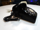 Vintage Southwestern Bell Rotary Desk Phone Black 500dm