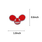 Deadmau5 Mau5head Enamel Pin Rezzmau5 Joel Zimmerman Hat Backpack Jackets Badge