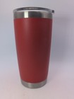 Yeti Rambler 20 Oz Tumbler Red Stainless Steel Splash Proof Lid