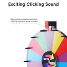 18  Dry Erase Spinning Color Prize Wheel Tabletop Fortune Carnival Game 14 Slots