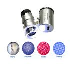 60x Led Magnifying Loupe    Jeweler Pocket Eye Glass Magnifier For Coins   Jewelry