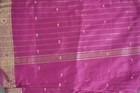Fnc Vintage Pink Sarees Satin Silk Woven Brocade banarasi Zari Sari Fabric 5yd