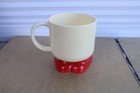 Mcdonald   s Ronald Mcdonald Mug     Vintage 1985 Plastic Cup With Big Red Shoe Base
