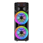 2800w Dual 12   Bluetooth Speaker Sub Woofer Heavy Bass Sound System Party   Mic