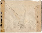 1945 Iraq Double Censored Air Mail Via London Pan Am Wwii Baghdad Cover To Ny