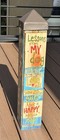 Studio M Lessons From My Dog Love Yard Art Pole By Stephanie Burgess