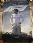 F1 The Movie Brad Pitt Original Movie Theater Poster   27 25 X 40 75   Ds