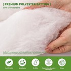 Upholstery Batting - 1 2 Inch Thick Polyester Batting For Cushions  High Loft