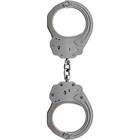 Asp 56100 Sentry Handcuffs Chain-linked Stainless Steel Restraints   Key -
