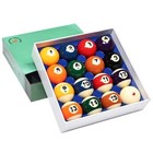 Cyclop Ares Billiard Pool Ball Traditional Color Set 57 2mm  2-1 4  