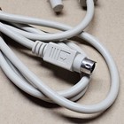 Vintage Apple Macintosh 590-0556-a Printer Cable 6 Ft Mini Din 8 To Db25