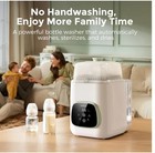 Momcozy Kleanpal Pro Baby Bottle Washer  Sterilizer   Dryer- All-in-one Cleaning