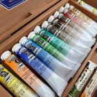 Lot Of 11 New used Winsor   Newton 21ml   6 Gainsborough 11ml Oil Colours W box