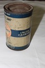 Vintage Union Carbide Miners Lamp Collectible Metal Can It Is Empty