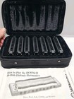 Hohner Piedmont Blues Harmonica Set W  Case  Seven Harps