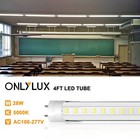 Led Tube Lights 4ft  4 Foot Led Bulbs 24-pack 28w 5000k 4000lm Daylight T8 T1   