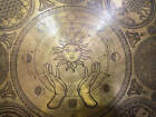 20  Special Solar Eclipse Face Carving Tibetan Gong Nepal-temple Gong-sound