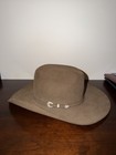 M l  Leddy s Leddy Cash Brown Felt Western Cowboy Hat - Leddy Cash Model