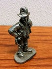 Fireman Fire Chief  the Chief  Roger Wheeler - Pewter Alloy 36 - Statue Figurine