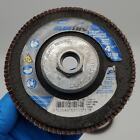 Norton 4-1 2  X 5 8-11 Flap Discs 80 Grit Bluefire Type 29 Zirconia Alumina 3pk