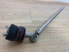 Ludwig 60s Vtg Club Date Cymbal Post Drum Mount Holder Straight Arm Nickel Rare 