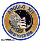 Apollo 12 - Official Nasa - Original A-b Emblem 4  Space Mission Patch - Mint