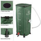 Rain Barrel 26 4-gallon 100-liter Collapsible Water Container Water Tank  Green