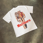 Marlboro Marlo Man Cattle Rustler Vintage Cowboy Graphic T-shirt S-5xl