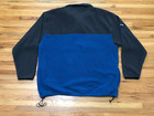 Blue Line Fleece Jacket Men 2xl Blue Colorado Avalanche Nhl Team Logo Embroidery