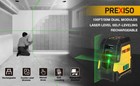 Prexiso Laser Level Self Leveling-100ft Rechargeable Cross Line Laser Portable