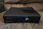 Official Microsoft Xbox 360 S Black Slim Console   Wires    Works Great    Lqqk