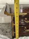 Vintage Korean Altar Cabinet Jewelry Chest Brass Mid Century Handcrafted Mcm Nl