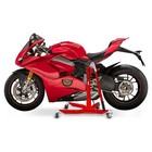Center Paddock Stand Lift Cs Power Ducati Panigale V4  S 18-24 Red
