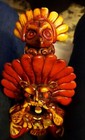 Aztec  Mayan  Mexican  Art Studio Ceramic Figure