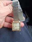 Mens Vintage 10k Gold Filled Swiss Wittnauer tank  Watch