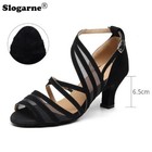 New Latin Shoes High Heels Dance Shoes Soft Bottom Dance Sandals 5 5cm Heels