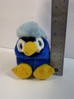 New Puffkin  jake  Blue Jay Bird Beanie Purple Hang Tag