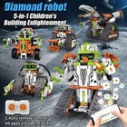 5 In 1 Remote   App Control Building Blocks Set Stem Building Toys Gift For Kids
