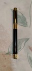 Waterman Exception Black Laque Metal Fountain Pen Gold Plated Medium Nib France