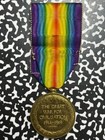  1914-19  U s  Wwi War For Civilization Service Medal Lot ov1530 36mm  W  Ribbon