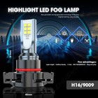5202 Led Bulbs 6000k Xenon White Super Bright Fog Light Drl Lamps High Power