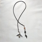 Angel Bookmark Cord Book Thong Glass Crystal Travel Journal Planner Marker Gift