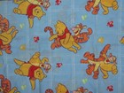 Vtg Disney Winnie The Pooh Tigger Buddies Window Curtain Valance Set 2 84  X 15 