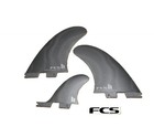 Fcs Ii Mr Twin 1 Eco Neo Glass Fin Set   M-l   Smoke Swirl   Nib - Last One