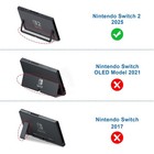 Carrying Case For Nintendo Switch 2  2025  Shockproof Hard Shell Portable Cover