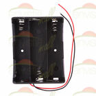 3s Battery Holder Case Clip Box  For 3x 18650 12v Li-ion With 6  Wire Leads Usa