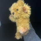 Shaggy Hairy Brown Tan Bear Hand Puppet Full Body Plush Stuffed Golf Club Cover